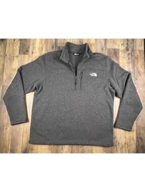 The North Face Gordon Lyons 1/4 Quarter Zip Fleece Jacket Men's Sz XL Pullover